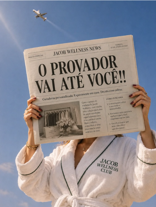 O provador vai até você